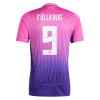 Německo Niclas Fullkrug 9 Venkovní ME 2024 - Fotbalové Dresy (S/S)